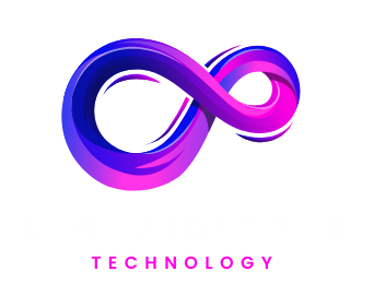 Colorful Modern Infinity Technology Free Logo